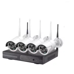 Maizic 1080P NVR WiFi Security Bullet Camera Kit with Live View Two Way Audio Full HD, 0512Z96NDRL-20
