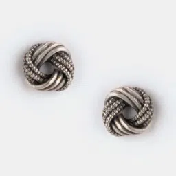 Shaya 92.5 Sterling Silver Let's Twist Earrings for Women-picture-5