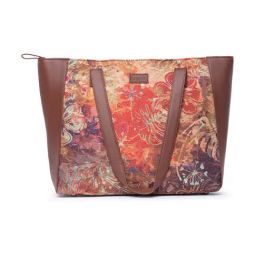 ZOUK FloLov Side Multicolor Printed Tote Handbag-image-33