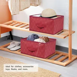 Kuber Industries Maroon Set of 3 Regular Drawer Organiser Organisers image 2
