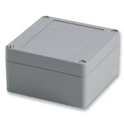 MULTICOMP PRO Plastic Enclosures ENCLOSURE, PC, GREY, 100X100X55MM, G2100-image-2