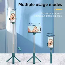 Maizic Bluetooth Wireless Extendable Tripod Stand with Remote 3-in-1 Selfie Stick, 0902Z6RNCYM image 4