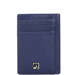 Da Milano Unisex Textured Leather Card Holder-47