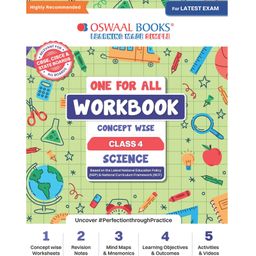 Oswaal One For All Workbook Concept Wise Class-4 Science (For Latest Exam)-1