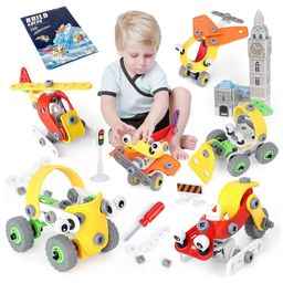 SVE STEM Building Toys Erector Sets Engineering Construction Kit with Tools - 178 Pcs-20