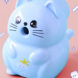 Cat Shape Sharpener - Blue-0