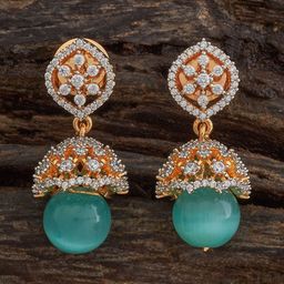 Kushal's Fashion Jewellery Dome Shaped Jhumkas Earrings-15