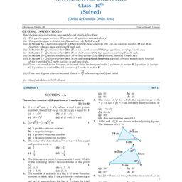 oswaal books Oswaal CBSE Question Bank Chapterwise and Topicwise SOLVED PAPERS Class 10 Mathematics (Standard) For Exam 2026 image 3