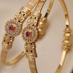 Jitaksh Women Gold Bangle-image-26