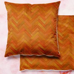 ArtzFolio Multicoloured Set of 2 Velvet Square Cushion Covers-image-58