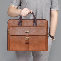 LOREM Unisex Textured Laptop Bag-image-91