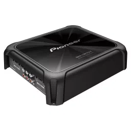 Pioneer 1200 W Class-D 4-Channel Bridgeable Amplifier with Wired Bass Boost Remote, GM-D8704-27