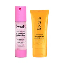 FoxTale Set Of 2 Oil Balancing Moisturizer- 50 ml & Glow Sunscreen- 50 ml-picture-8