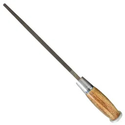 AMB 12 inch (304.8 mm) Cut Round File Tool With Wooden Handle, AZWRF12_1-38