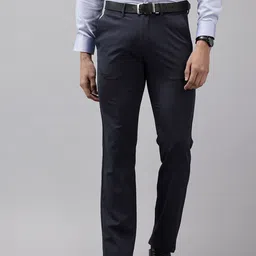 Van Heusen Men Slim Fit Formal Trousers-image-92