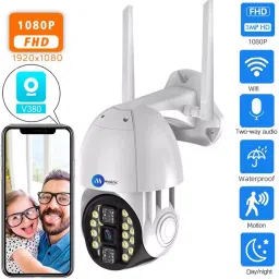 Maizic 3MP WiFi Security Dome Camera with Motion Detection,Two Way Audio Communication, 0324AHHK8DP image 3
