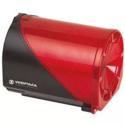Werma Sounder Beacon 444 Series Red 24 V AC/DC IP65 Wall Mount 114dB at 1 Metre, 444.100.75-image-81