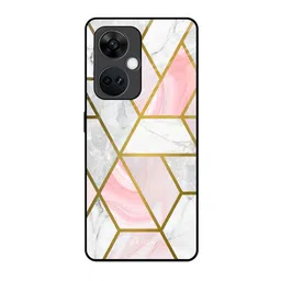 QRIOH Geometric Printed OnePlus Nord CE 3 5G Back Case Mobile Accessories-4