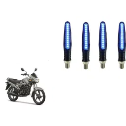 Cartronics Pencil Type Blue LED Indicator  for Suzuki Hayate(Pack of 4 Pcs)-24