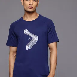 HRX by Hrithik Roshan Typography Printed Rapid-Dry Running T-shirt-image-56
