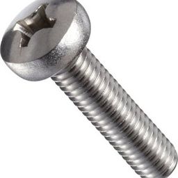 APL Stainless Steel Pan Philips Machine Screw (BSW Thread) (Dia 3/8 inch Length 1 1/4 inch) (Pack of 100 Piece)-image-2
