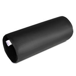 MY ARMOR Memory Foam Orthopedic Medium Size Bolster Pillow with Velvet Cover - Black-17