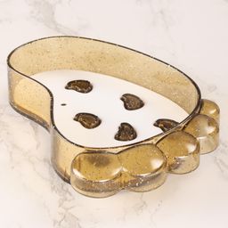 Footprint Shape Soap Box - Brown-picture-20