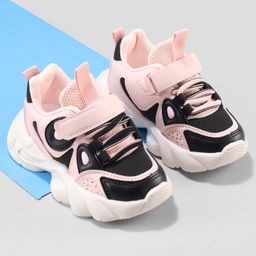 Oh! Pair Sneaker with Velcro Closure - Pink-image-86