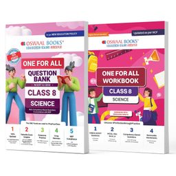 Oswaal One For All Question Bank + One For All Workbook (NCERT & CBSE) Class 8 Science (Set of 2 Books) | Updated As Per NCF For Latest Exam-10