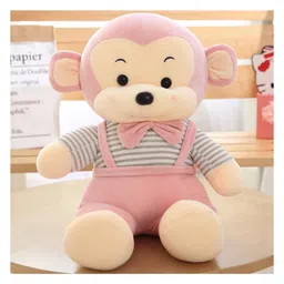 Tickles Monkey Soft Plush Stuffed Animal Toy for Kids Birthday Gifts Kids Boys & Girls (Color: Pink Height 60 cm)-picture-13