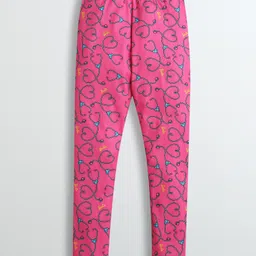 Barbie by Tiny Girl Woven Stethoscope Printed Leggings - Pink-picture-18