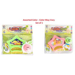 Ratnas Little Doll Rattles Set Of 3 - Multicolor(Print, Color & Design May Vary) image 2
