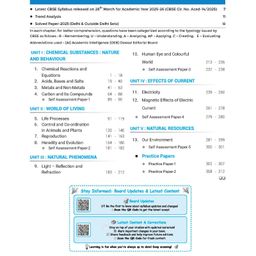 oswaal books Oswaal CBSE Question Bank Chapterwise and Topicwise SOLVED PAPERS Class 10 Science For Exam 2026 image 2