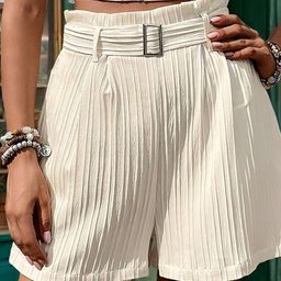 StyleCast Women Above Knee Mid-Rise Shorts-picture-10