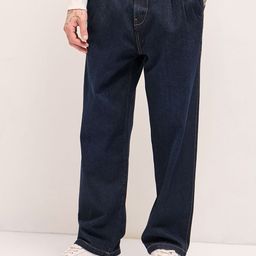 THE BEAR HOUSE Men Baggy Fit Cotton Mid-Rise Jeans-image-83
