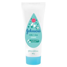 Johnsons Baby Milk + Rice Cream for Healthy Looking Skin - 100 g-13
