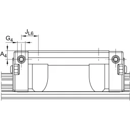 INA Linear Guide Rail 45 mm Inner Dia. 120 mm Outer Dia, KWVE45-B-G3 image 4