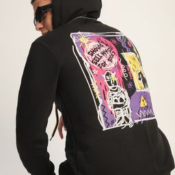 THALASI Men Printed Hooded Sweatshirt-image-11