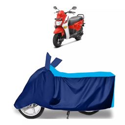 Auto Pearl Two Wheeler Cover for Honda Cliq BS6 - Cyan, Blue-image-70
