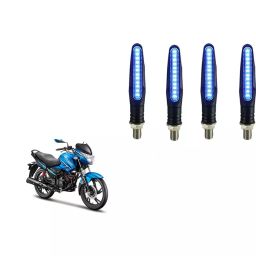 Cartronics Pencil Type Blue LED Indicator  for Hero Glamour (Pack of 4 Pcs)-21