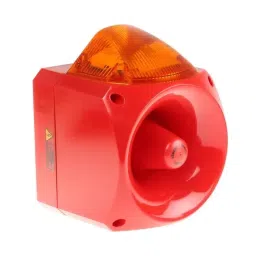 Klaxon Nexus Series Amber Sounder Beacon, 110 V AC, 230 V AC, Wall Mount, 120dB at 1 Metre, PNC-0011-picture-34