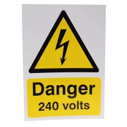 RS PRO Electrical Hazard Warning Sign (English) Model No 7631544-image-73