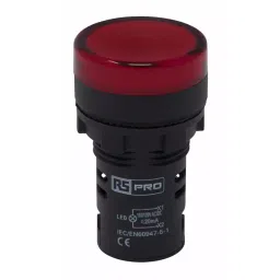RS PRO LED Pilot Light Panel Mount Red 22 mm Cutout IP65 Round 110 V AC, 7637927-image-55