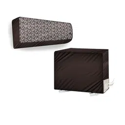 The Furnishing Tree Split AC Cover Set of Indoor and Outdoor Unit Used for 1.5 Ton Lloyd GLS18B3YWB-image-77