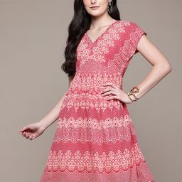 aarke Ritu Kumar Print Empire Dress-32