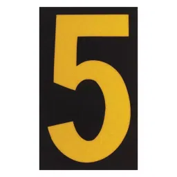 BRADY Number Label 2-1/2 inch Character Height Archivo Narrow Font, 14R214 (Pack of 25 Pcs)-image-48