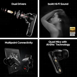 boat Nirvana X TWS(2025 Launch),Dual Drivers by Knowles,Hi-Res Audio LDAC,App Support Bluetooth Headset image 5