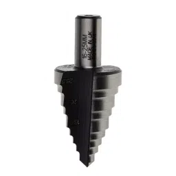 RS PRO HSS Step Drill Bit, Diameter , Model No 1238514 Melatic Grey Color-30