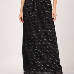 Lola Dola Embellished Flared Maxi A-Line Skirt-picture-4