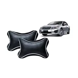Auto Pearl Black Dots CV Car Neck Rest Pillow Compatible for Subaru Impreza-picture-12